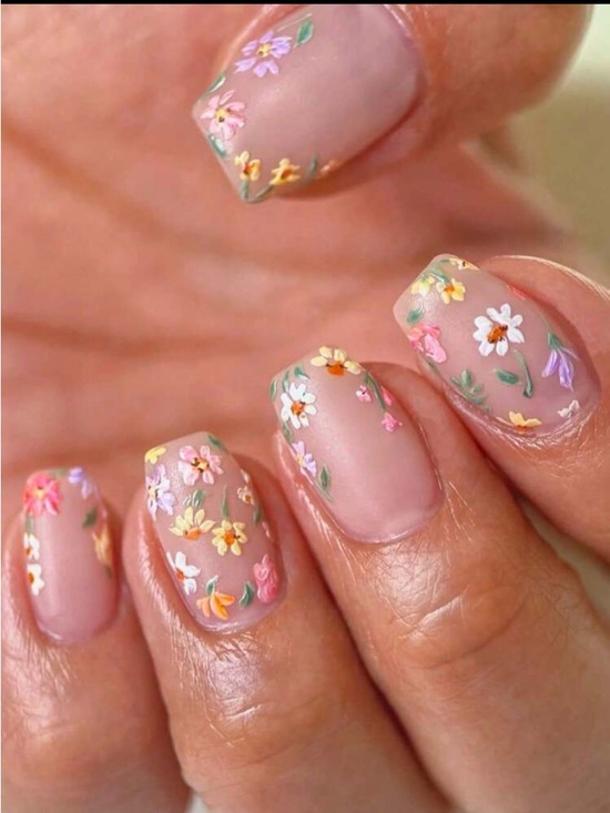 boutique Other - Floral Garden Nails NWT